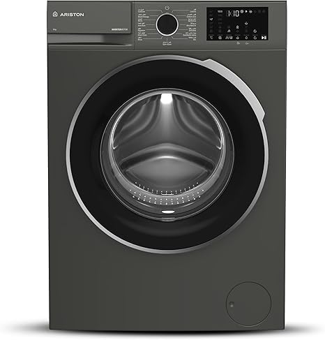 Ariston 8Kg Washing Machine 1200RPM Black ARWF08122SMME