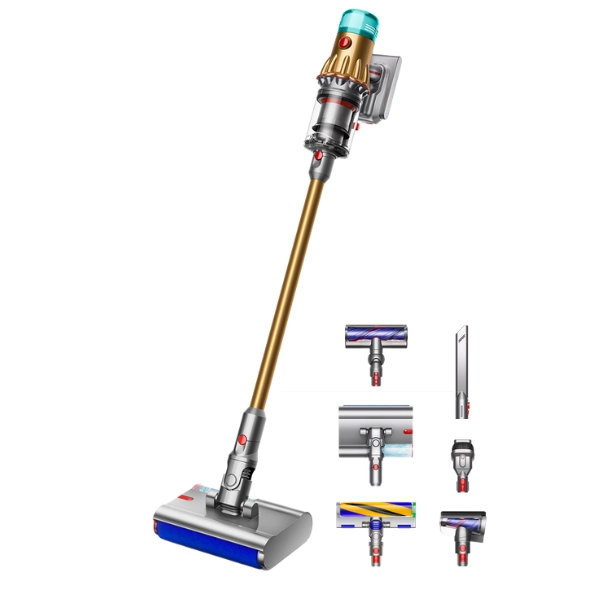Vacuum Cleaner Dyson V12s Detect Slim Submarine SV46 Yellow Nickel