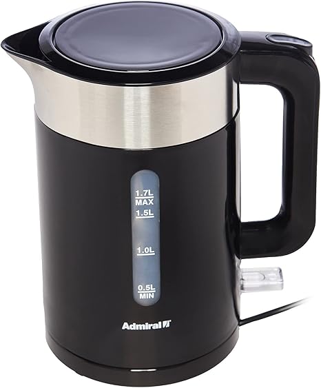 Admiral Electric Kettle 1.7L Stainless Steel