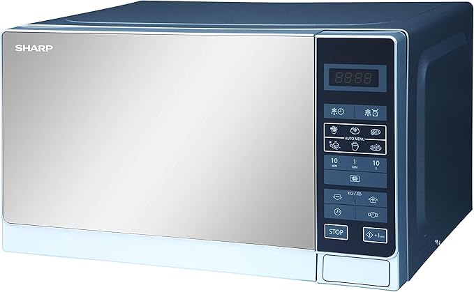 Sharp ميكروويف 20 لتر سولو ميكانيكي فضي