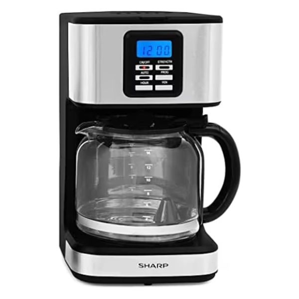 Sharp Кофеварка 850-950W 1.8L Нержавеющая Сталь