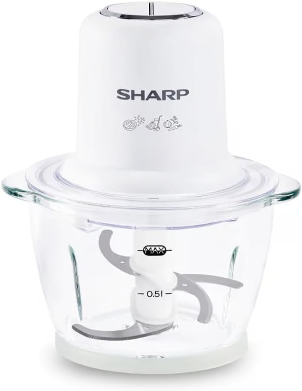 Sharp Chopper 350W 1.2L White