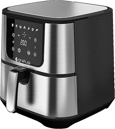 Цифровая аэрофритюрница Gratus 5.5L 1800W (GR-A500DTTB)