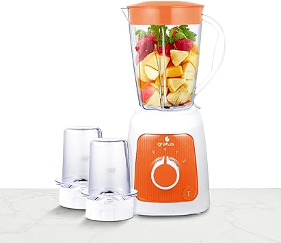 Блендер Gratus 350W 1650ml с 2 измельчителями (GBG3503TFC)