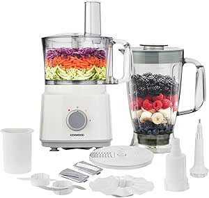 Kenwood Кухонный комбайн 750W 1.8L с блендером Белый FDP03.C0WH