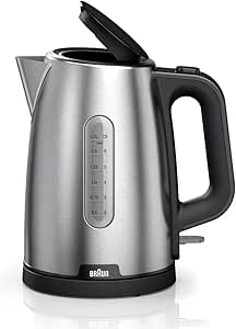 Braun Electric Kettle 2200W 1.7L Black WK102AI-WK1500BK
