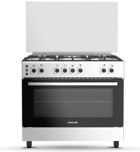 Газовая плита Krome 90×60 Чугун (KR-CR90601FE)