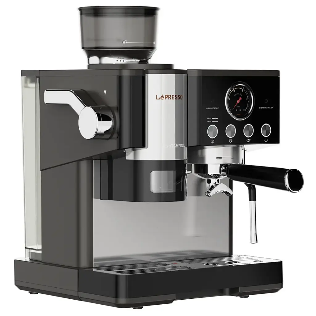 Полуавтоматическая кофемашина LePresso 20 Bar Automated Tamping (LPYKFY22D01BK)