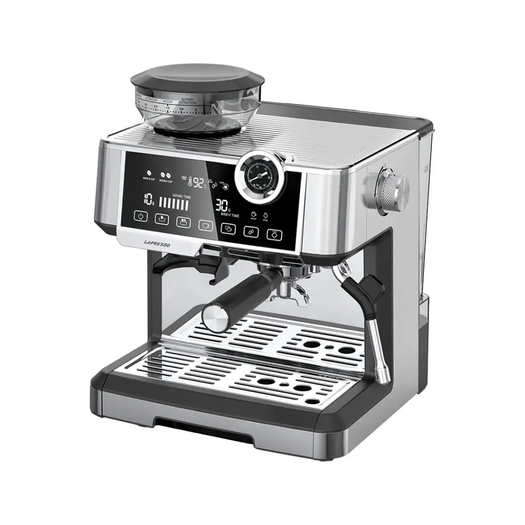 Эспрессо-машина LePresso Dual Boiler 19 Bar Pressure Gauge (LPCFFM0030)