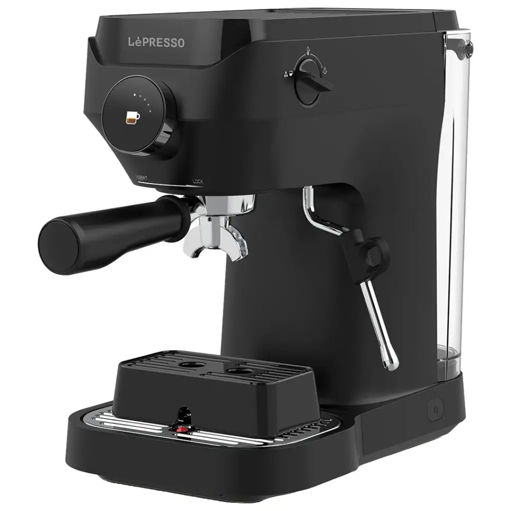 Кофемашина LePresso LuceNero 19 Bar с LCD экраном (LPCFFLN0081BK)