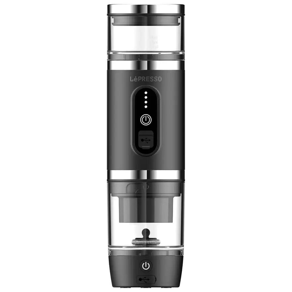 Портативная кофемашина LePresso 4-в-1 100W (LPCFFM4IN1BK)