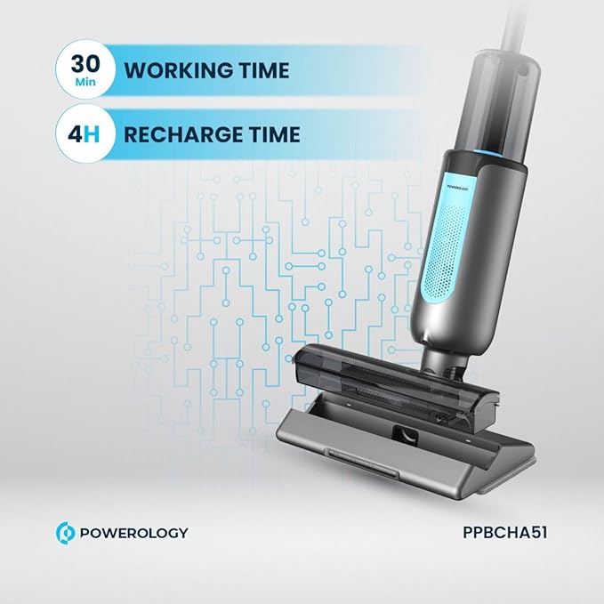 Powerology Dual Design Cordless Vacuum & Mop