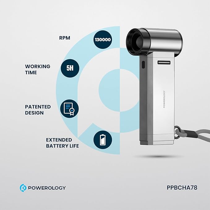 Powerology Turbo Jet Fan & Vacuum