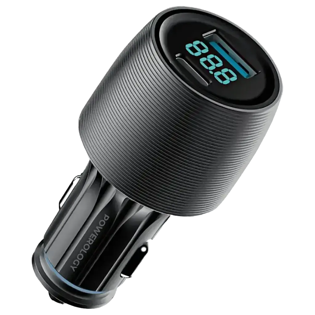 Автомобильное зарядное устройство Powerology VELOX 83W Type-C