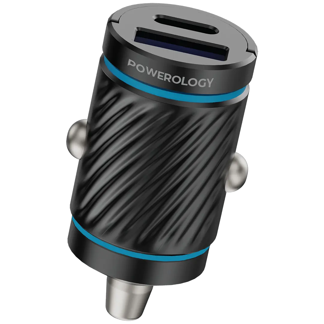Автомобильное зарядное устройство Powerology Pico Dual-Port