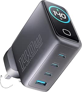 شاحن Powerology Voltflow GaN PD 140W