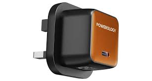 محول Powerology QX 45W GaN بحجم صغير