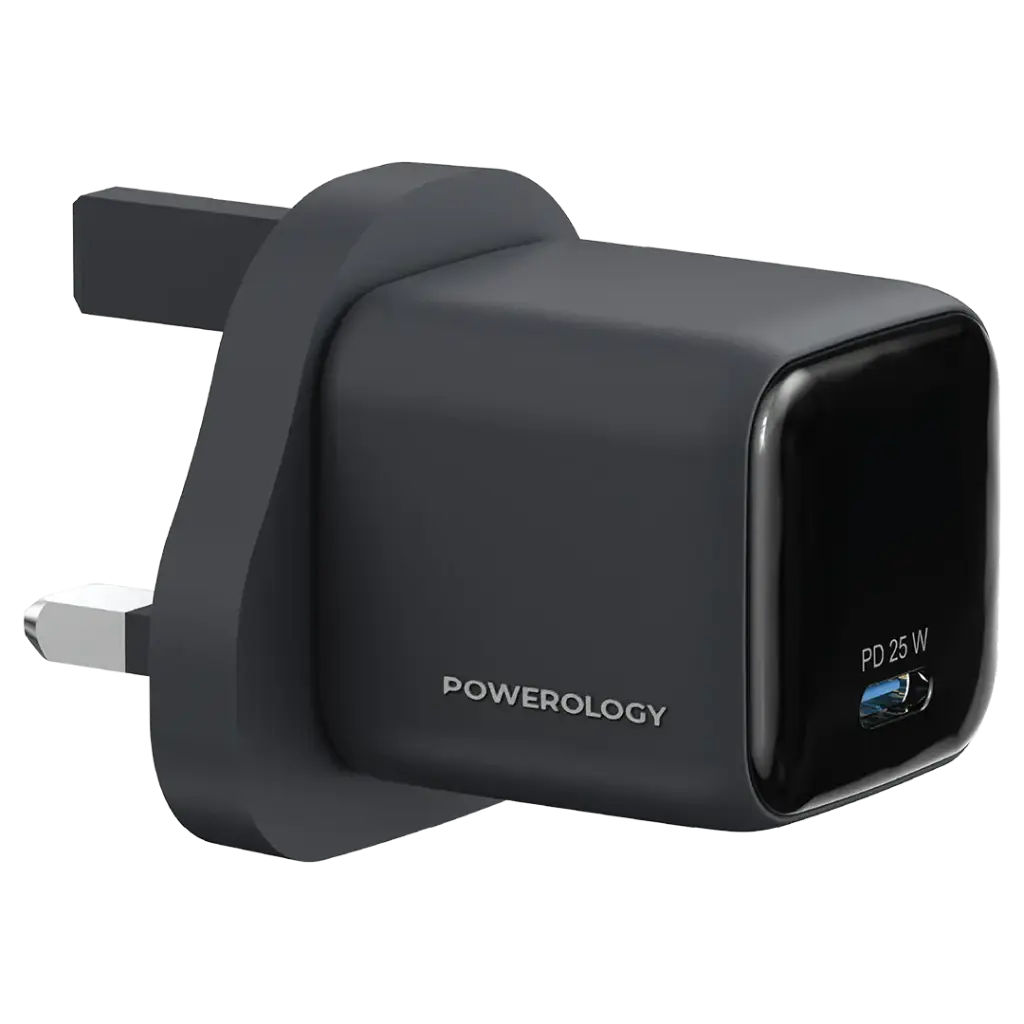 شاحن حائط Powerology Volt-X 25W Mini GaN