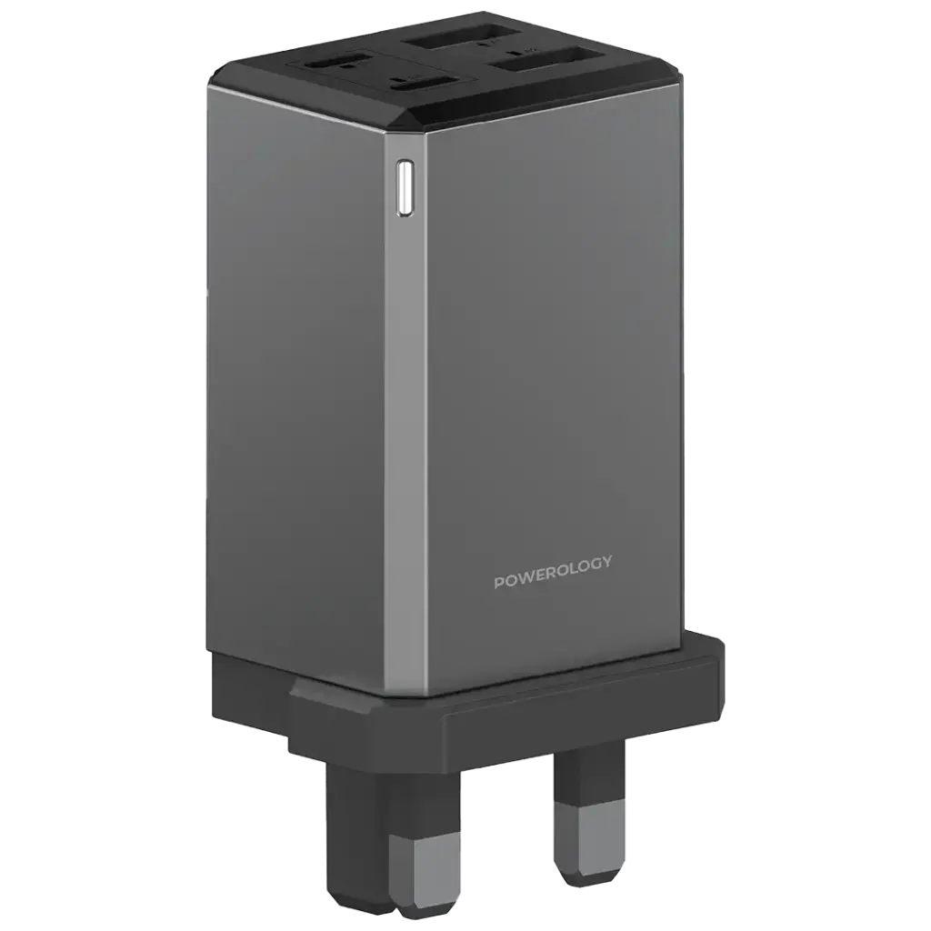 محول سفر Powerology GaN 65W UK