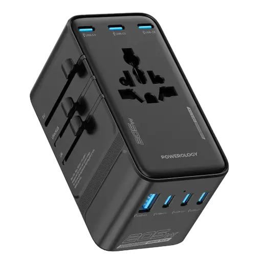 محول Powerology Spetrova GaN متعدد المنافذ عالمي PD 140W