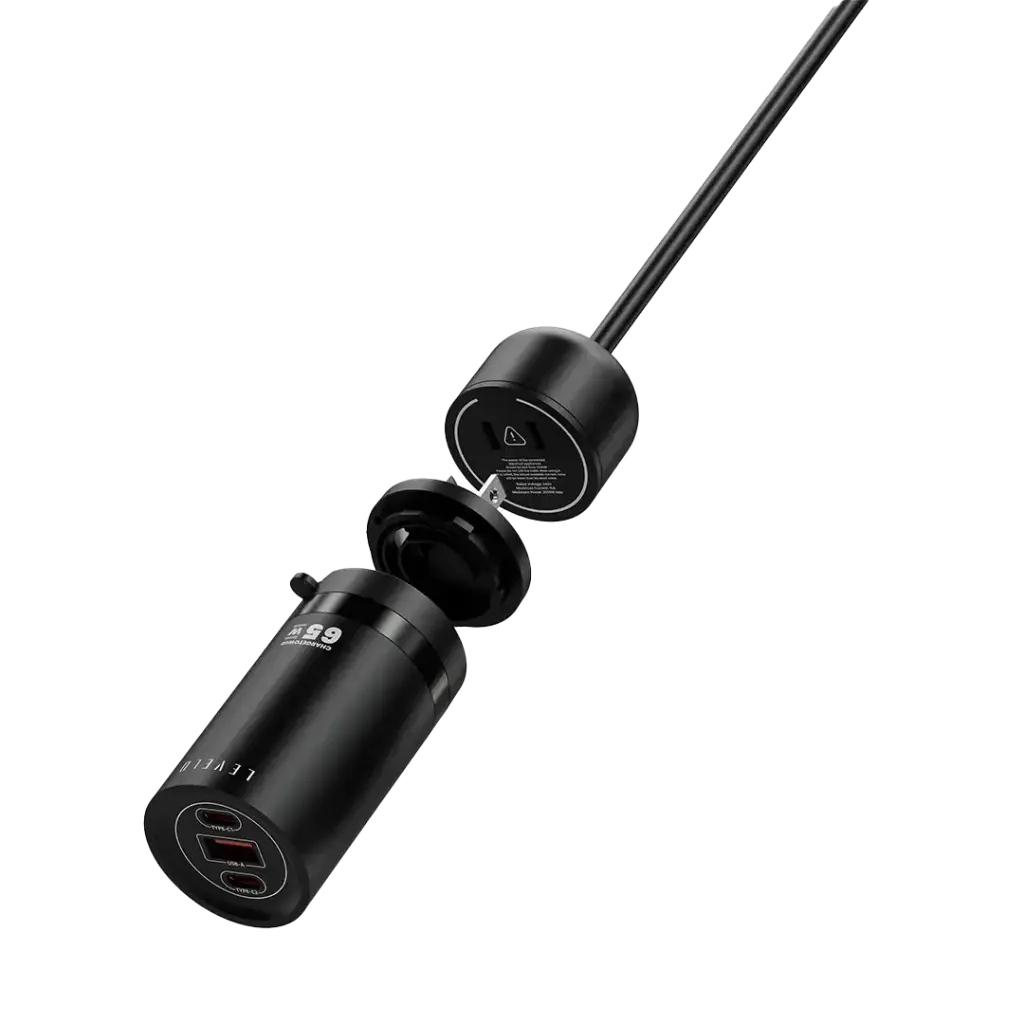 محول سفر Levelo Charge Tower GaN