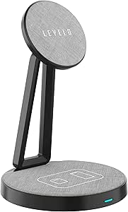 Levelo DualFlow 2 в 1 беспроводная зарядная подставка