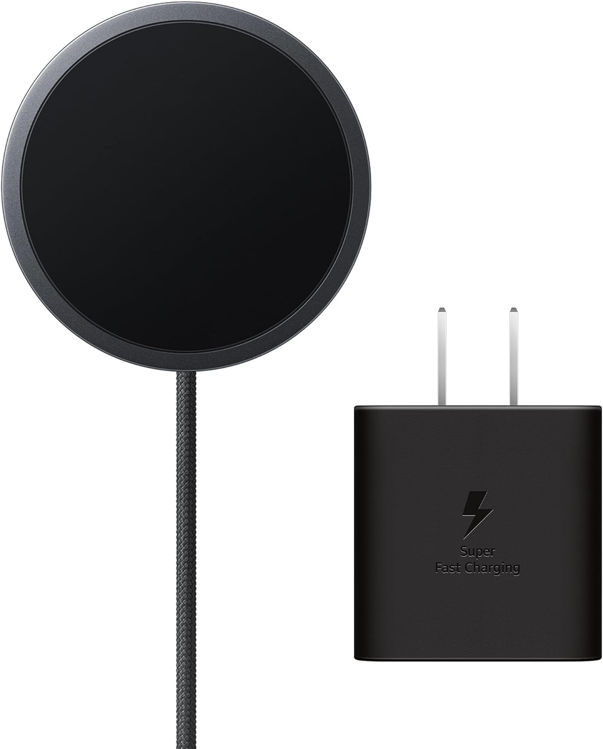 Samsung беспроводное магнитное зарядное устройство 25W с адаптером 45W
