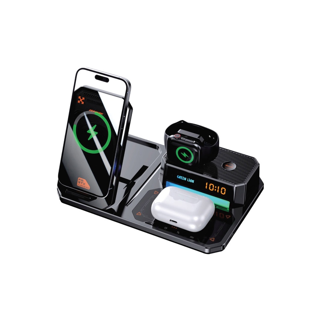 Green Lion 6 In 1 Multifunctional Wireless Charger
