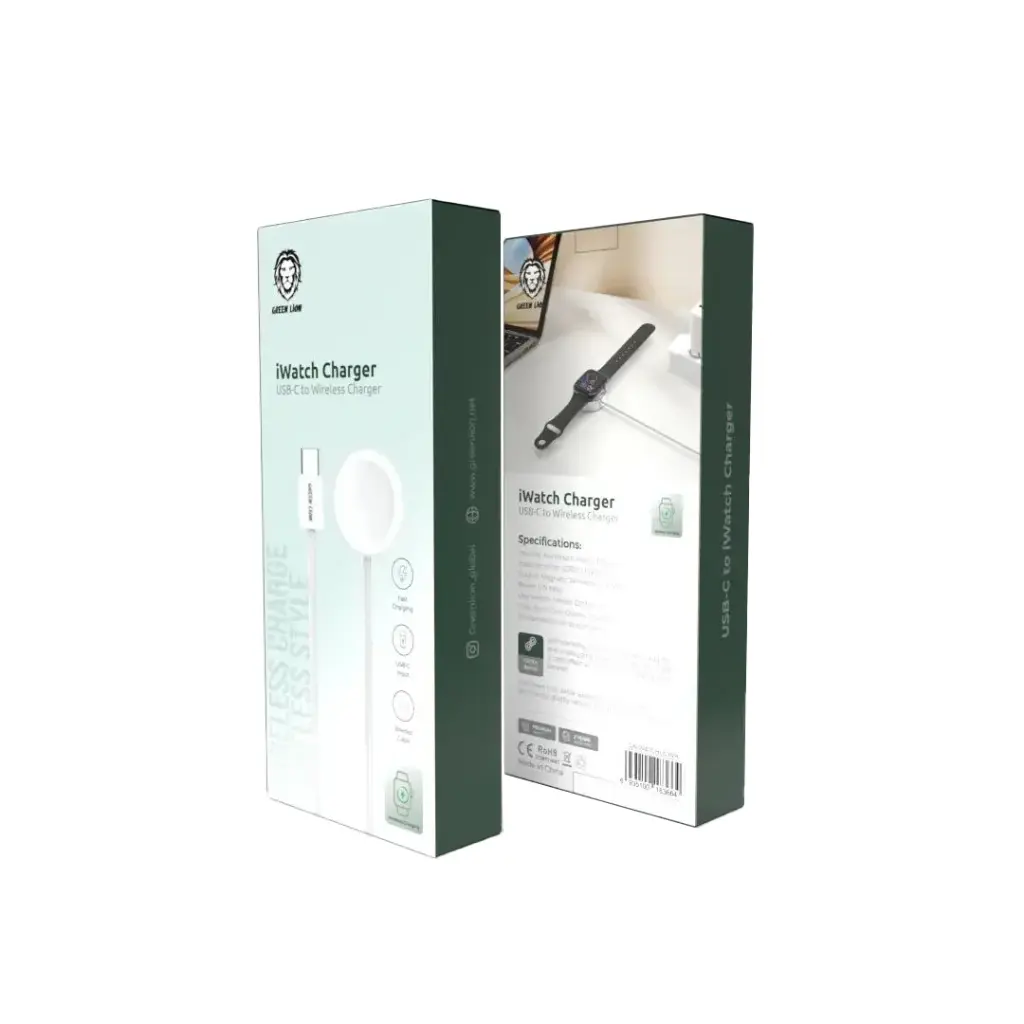 Green Lion iWatch Charge USB-C to Wireless Charger