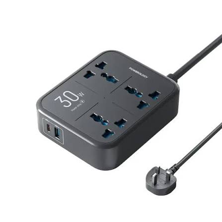 Powerology مشترك كهربائي 3250W مع 3 AC