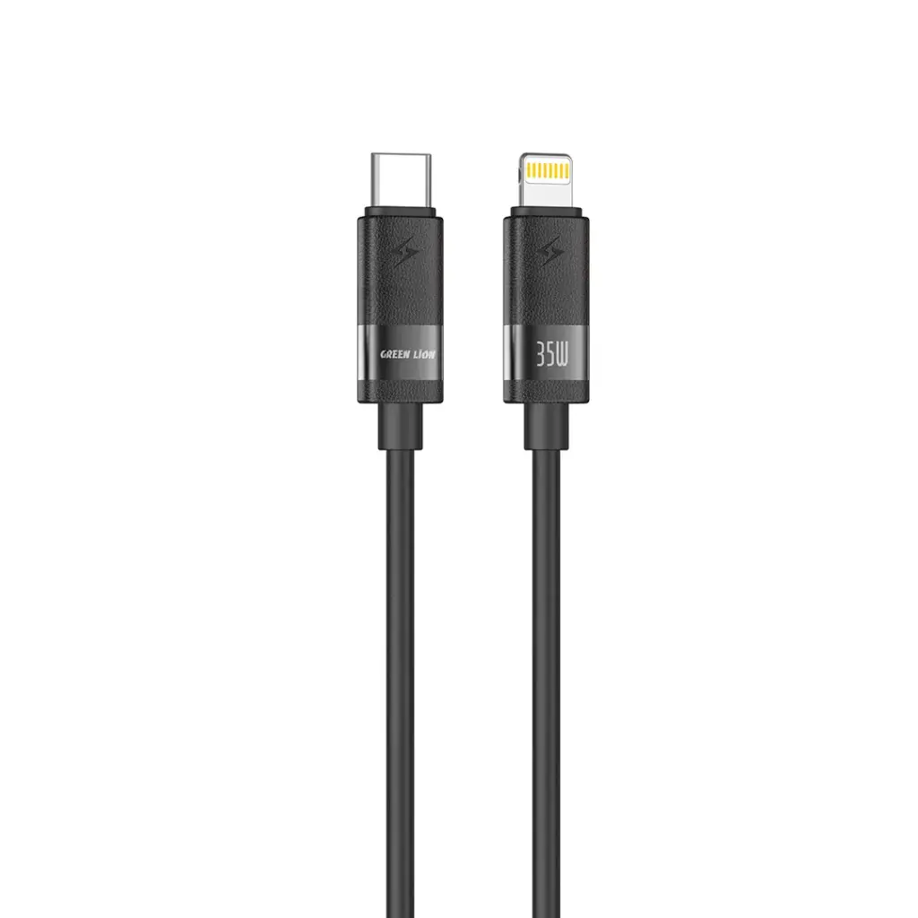 كابل Green Lion Matte Silicone بطول 1 متر USB-C إلى Lightning 35 واط