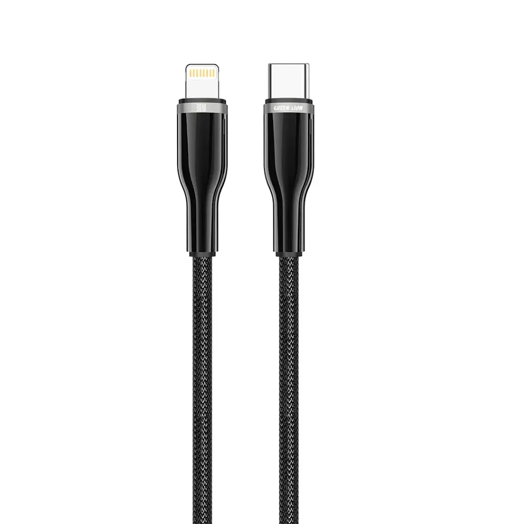 كابل Green Lion Zinc Alloy USB-C إلى Lightning 27 واط