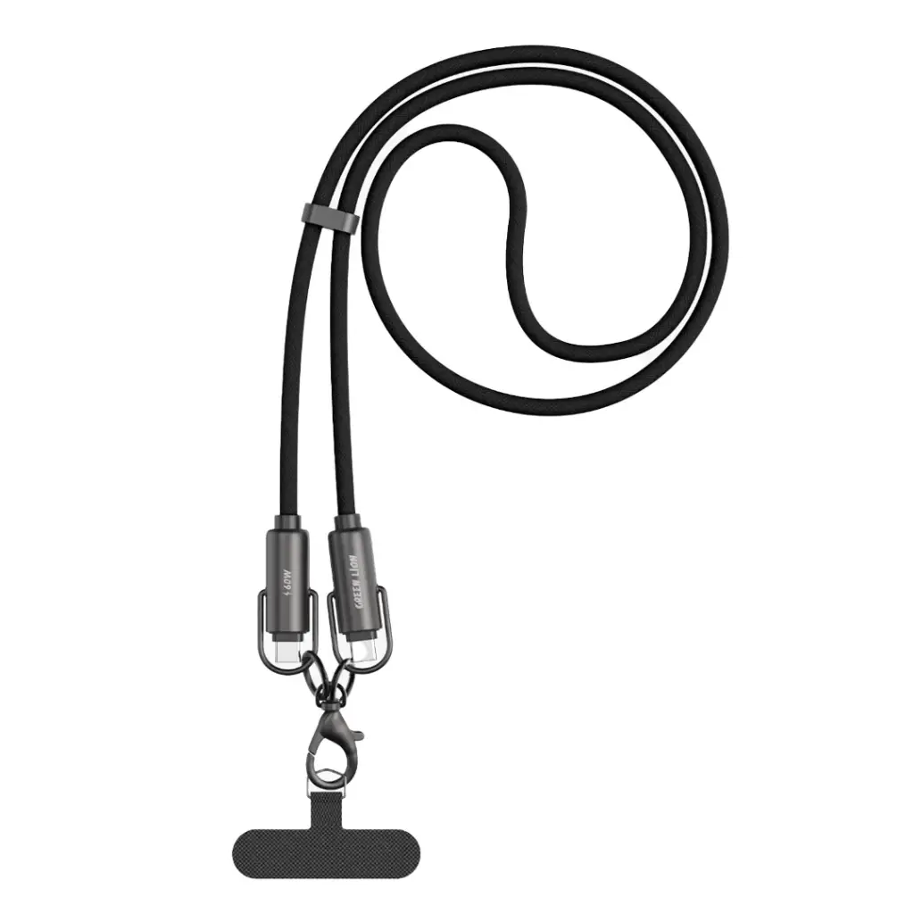 كابل Green Lion Power Lanyard C إلى C 60 واط