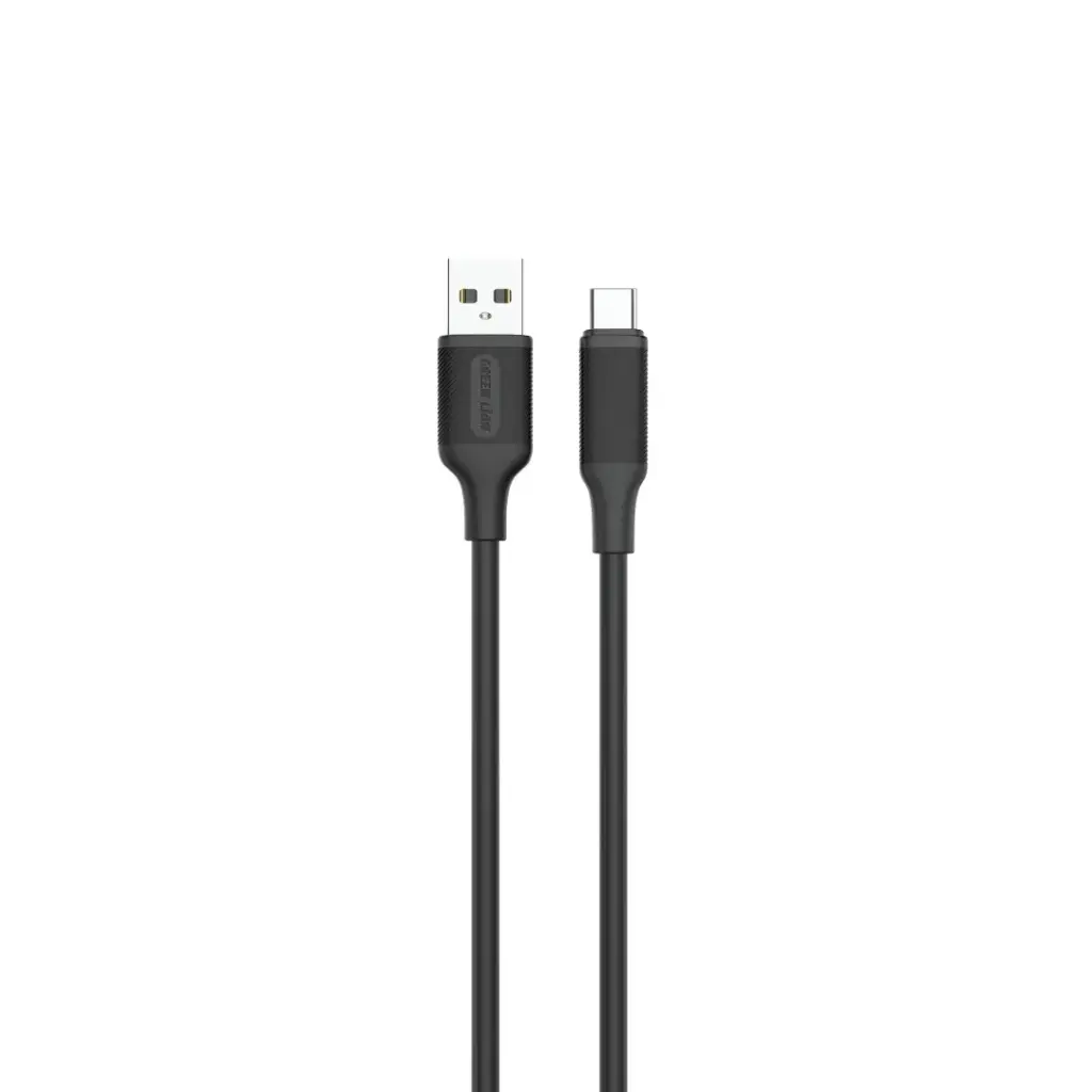كابل Green Lion PVC USB-A إلى USB-C بطول 3 متر