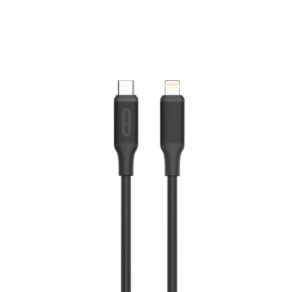 كابل Green Lion PVC USB-C إلى Lightning بطول 2 متر