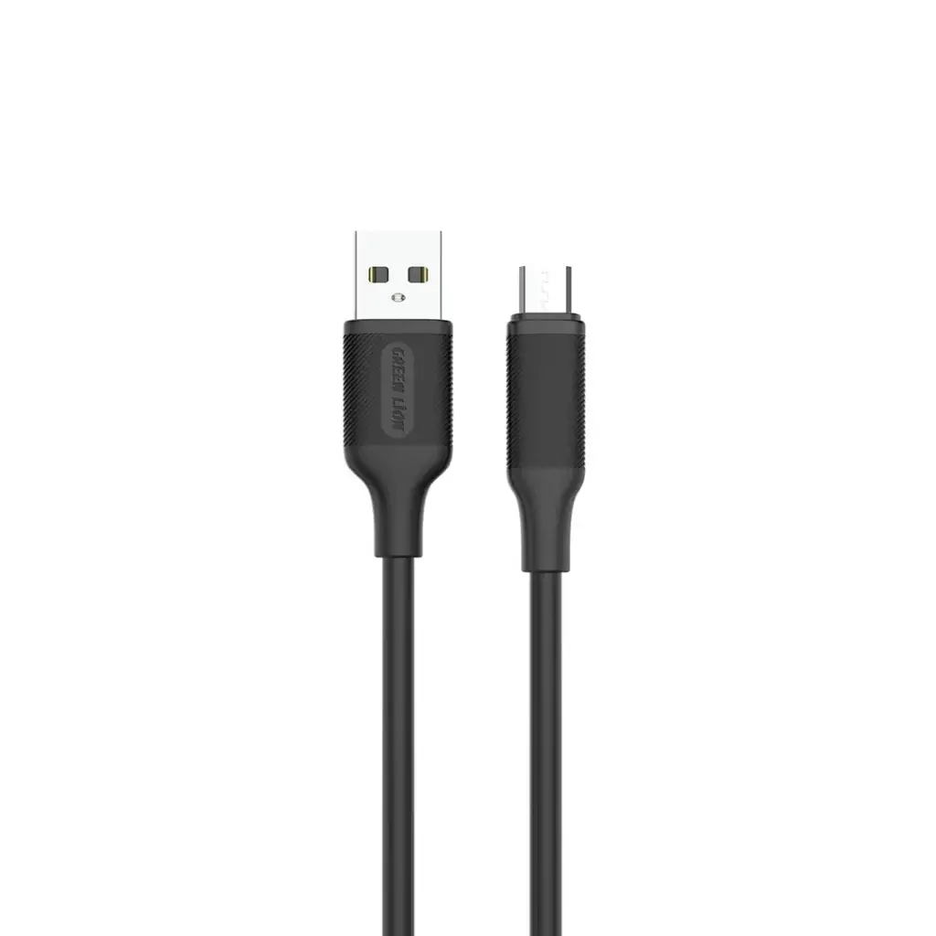 كابل Green Lion USB-A إلى Micro PVC بطول 2 متر