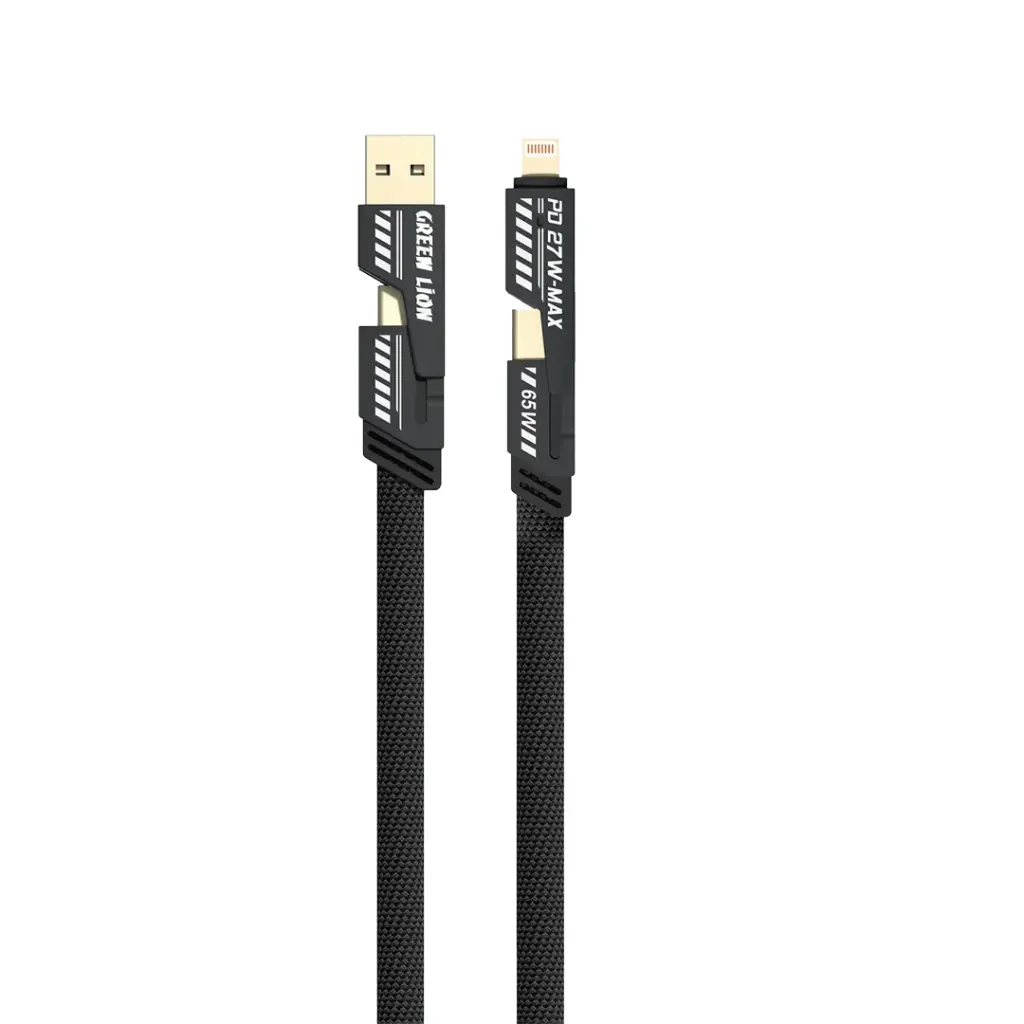 كابل Green Lion 2 في 2 مضفر C إلى C+L و A إلى C+L بطول 1.2 متر 65 واط
