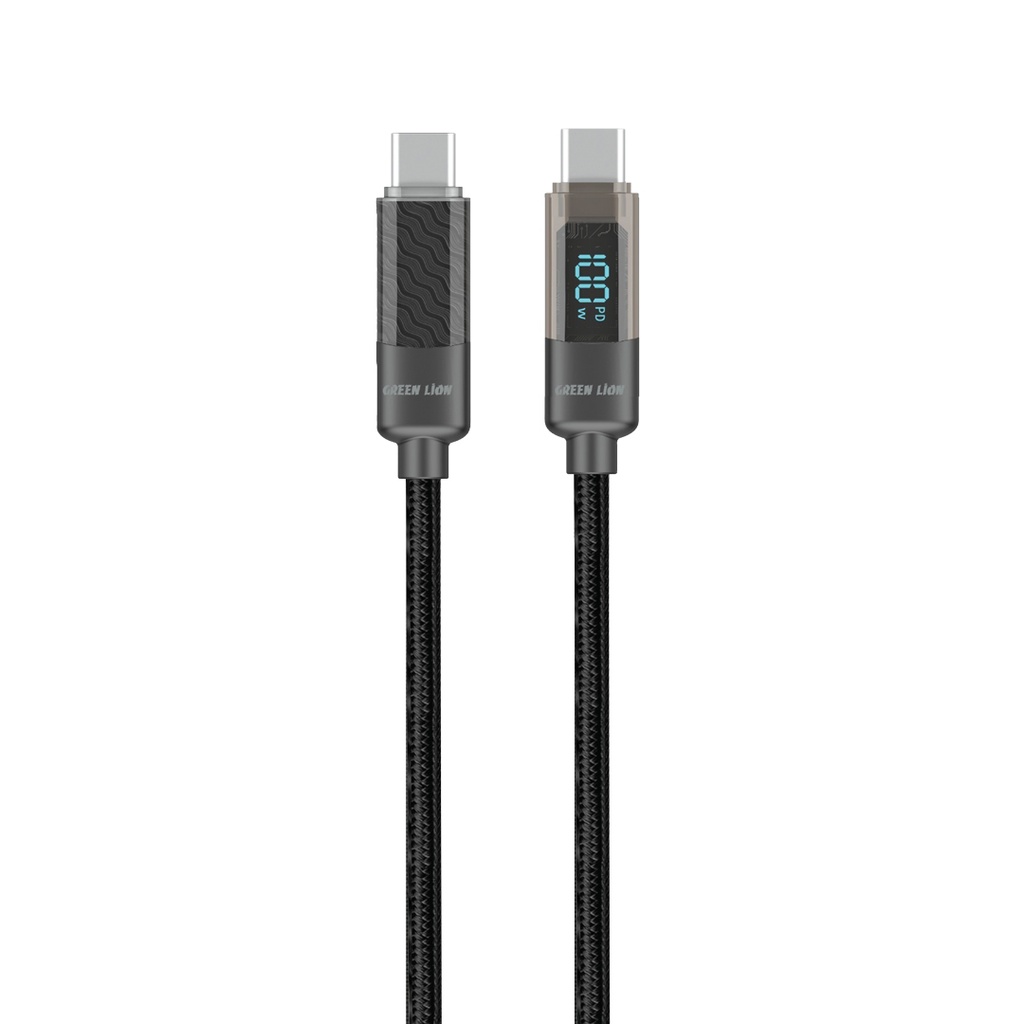 كابل Green Lion Digital Display USB-C إلى USB-C