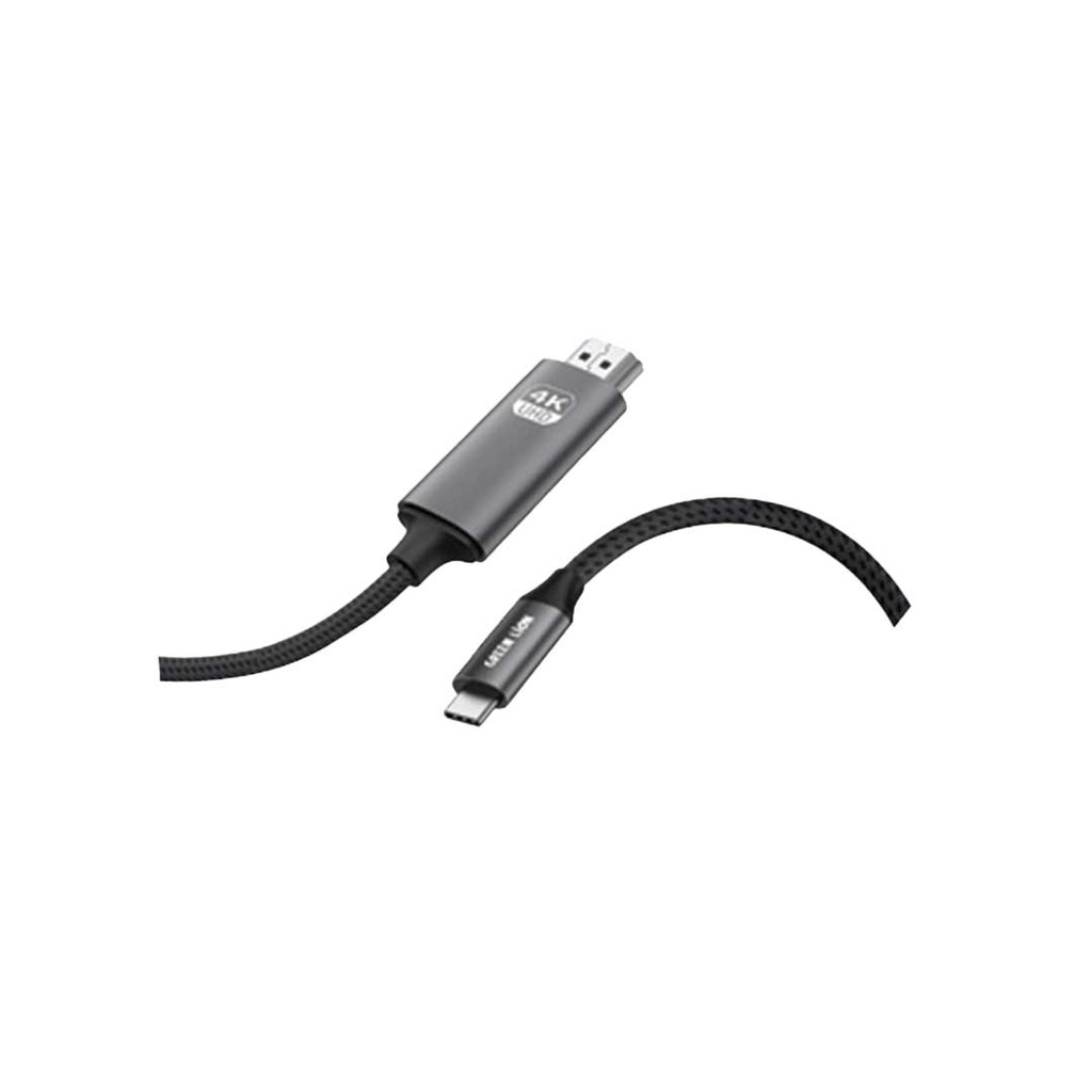 كابل Green Lion 4K USB-C إلى HDMI بطول 2 متر