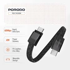 Porodo Браслет-Кабель USB-C - USB-C