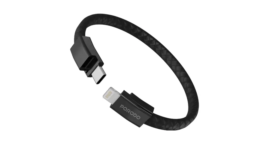 Porodo Браслет-Кабель USB-C - Lightning с Магнитной Застёжкой