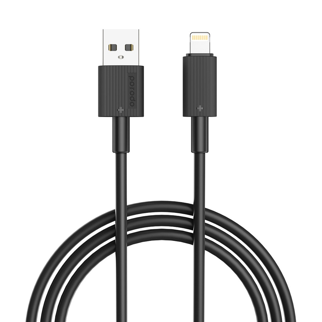 Porodo Прочный Кабель Зарядки USB-A - Lightning