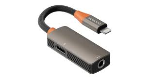 Porodo AudioLink Duo مقسم صوت وشحن Lightning + 3.5مم