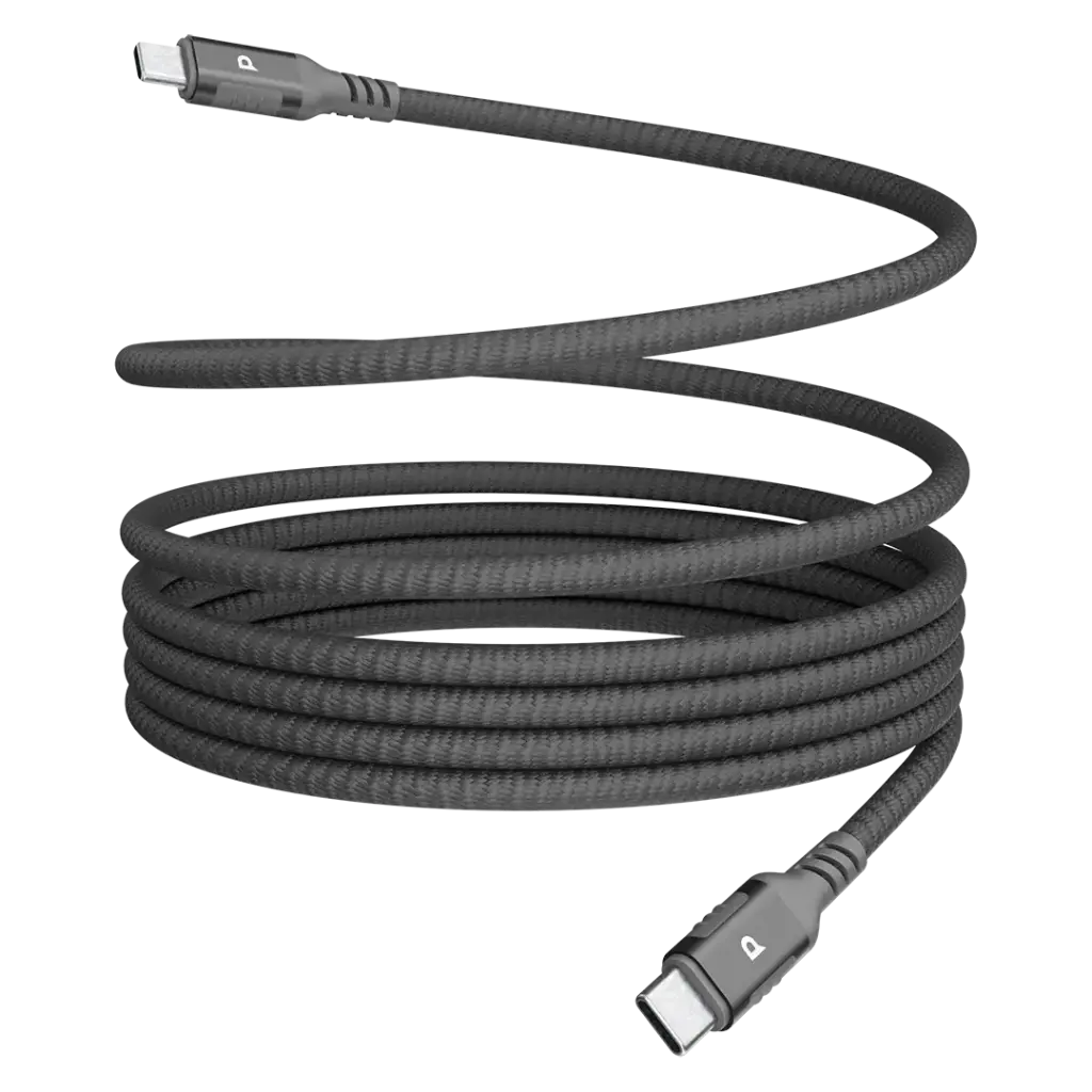 كابل Powerology Malinka Weave مغناطيسي USB-C 1.2م PD 60W