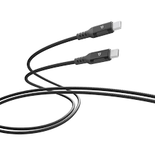 كابل Powerology Power Sync Weave USB-C إلى USB-C 3م PD 100W