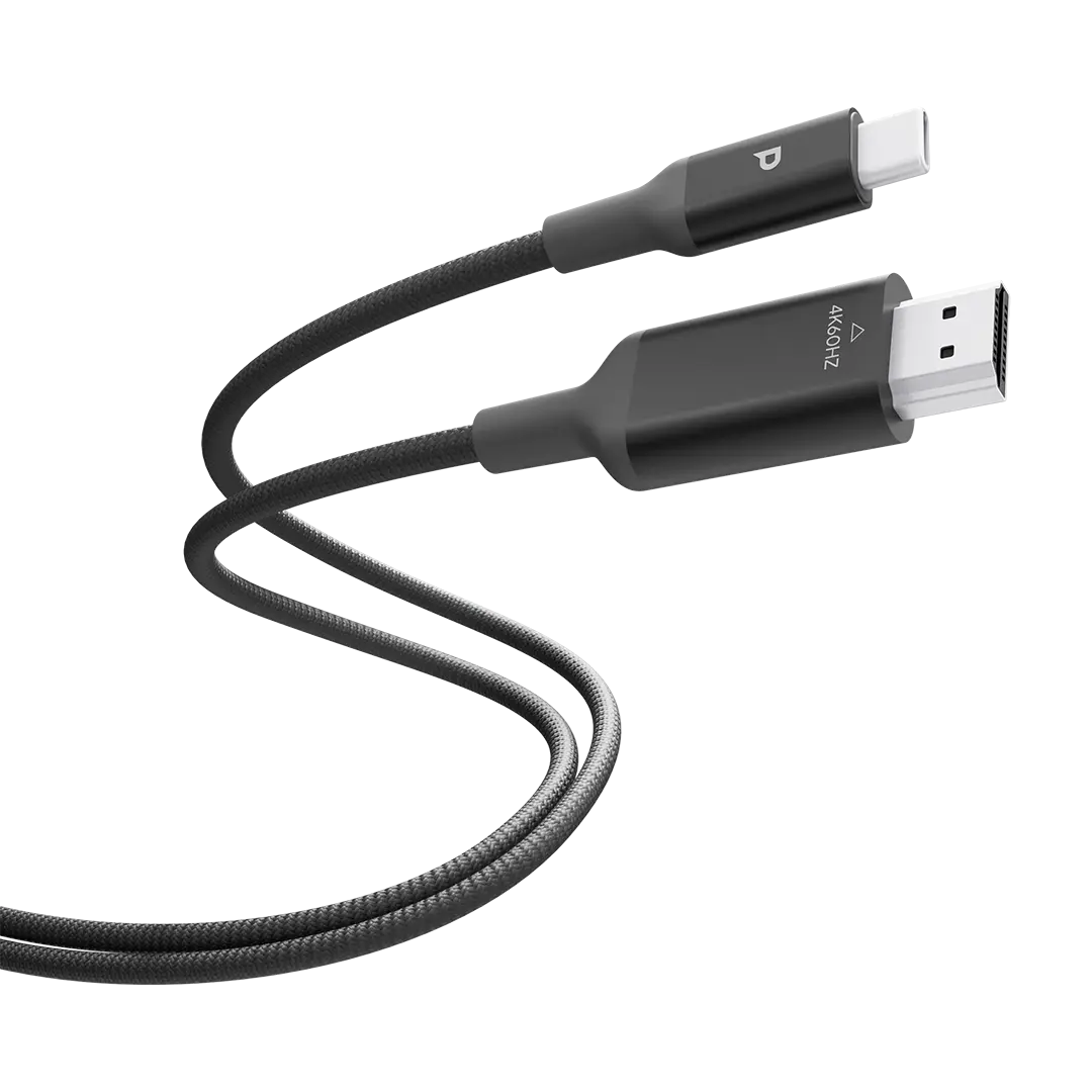 Powerology Power Sync Flex 4K USB-C–HDMI 2м кабель