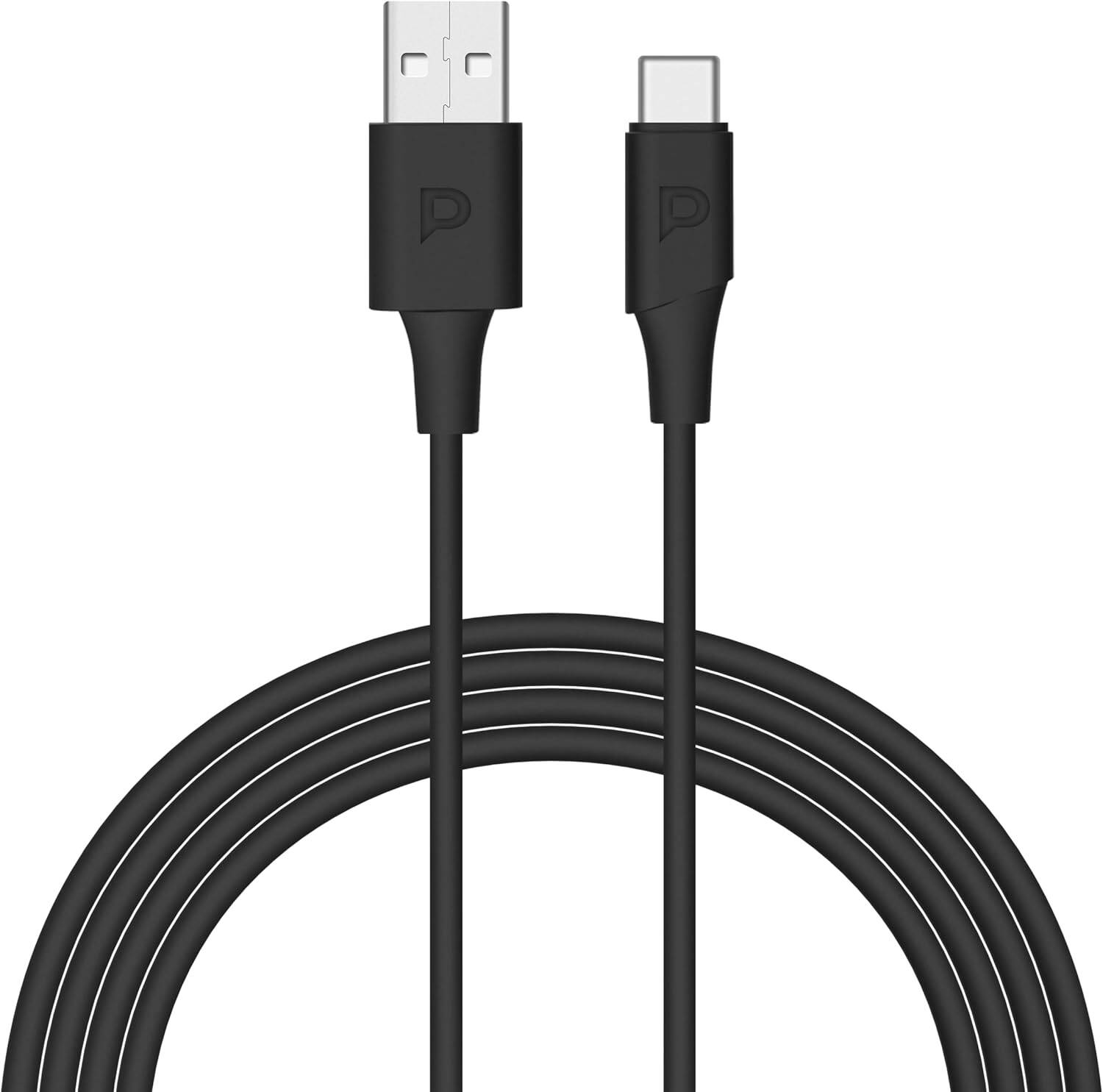 كابل Powerology Power Sync Flex USB-A إلى USB-C 1.2م PD 20W
