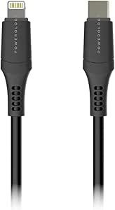 كابل Powerology PVC Type-C إلى Lightning 1.2م