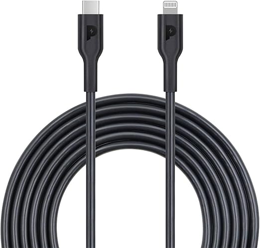 Powerology TPE USB-C–Lightning кабель PD 3м
