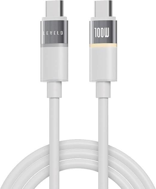 Levelo Luno кабель Type-C на Type-C 1M PD 100W